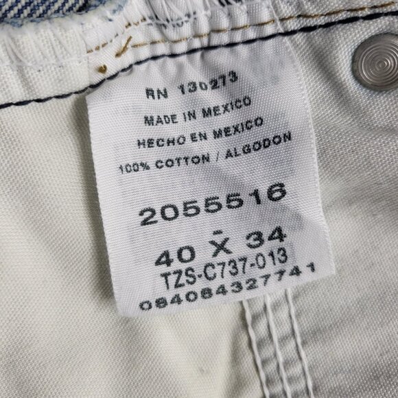 Lee Mens Mens Jeans Relaxed Fit 40 X 34 Straight Leg Heavyweight Cotton - Picture 5 of 16